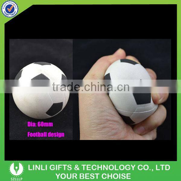 6.3cm Oem Logo Antistress PU football