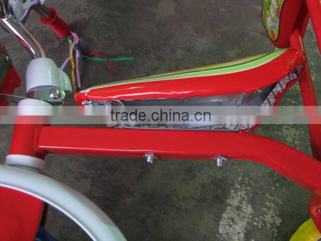 Children Colorful bicycles, small bright color tricycle