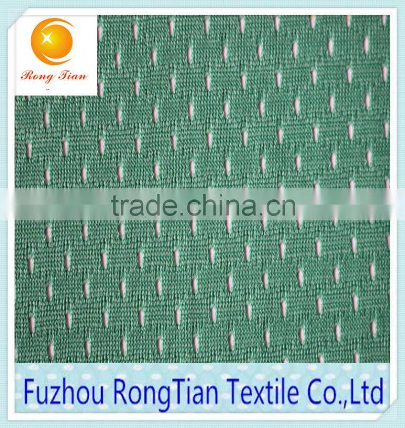The warp knitting cloth soft hole mesh fabric for clothing