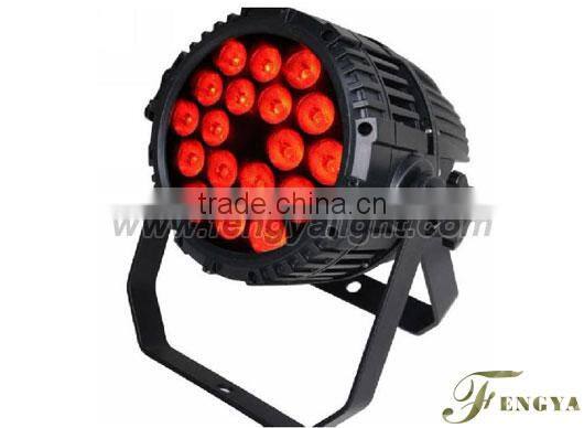 18*15w rgbwa uv led stage light outdoor waterproof
