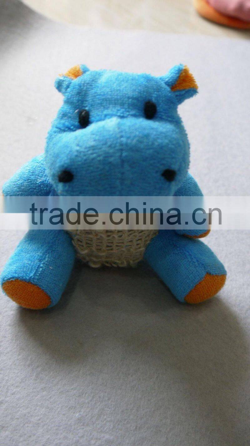 cartoon kids bath gloves toy bath gloves exfoliating bath gloves SLS003-05