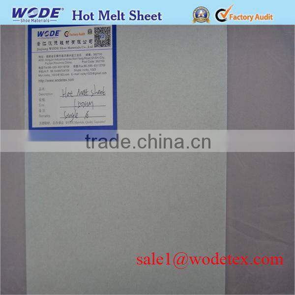 Stiffener sheets counter shoe toe puff material