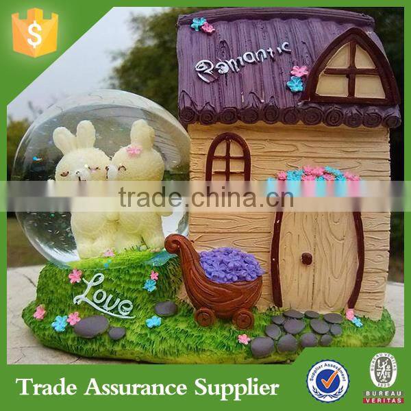 Chinese Polyresin Glass Photo Snow Globe