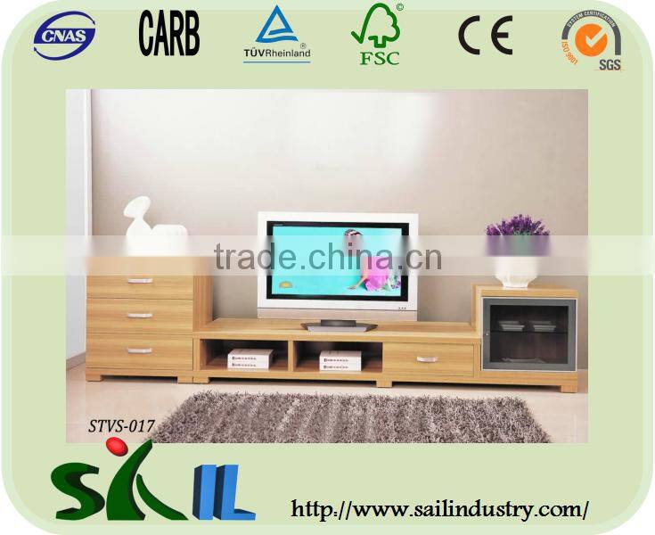 wooden mdf lcd tv stand modern design