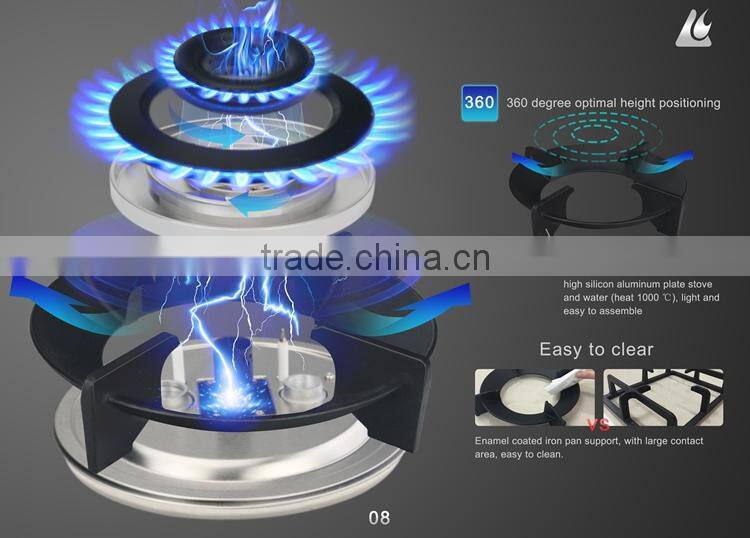 Global Patent Heat Recycle Intelligence electric touch screen best gas cooker China