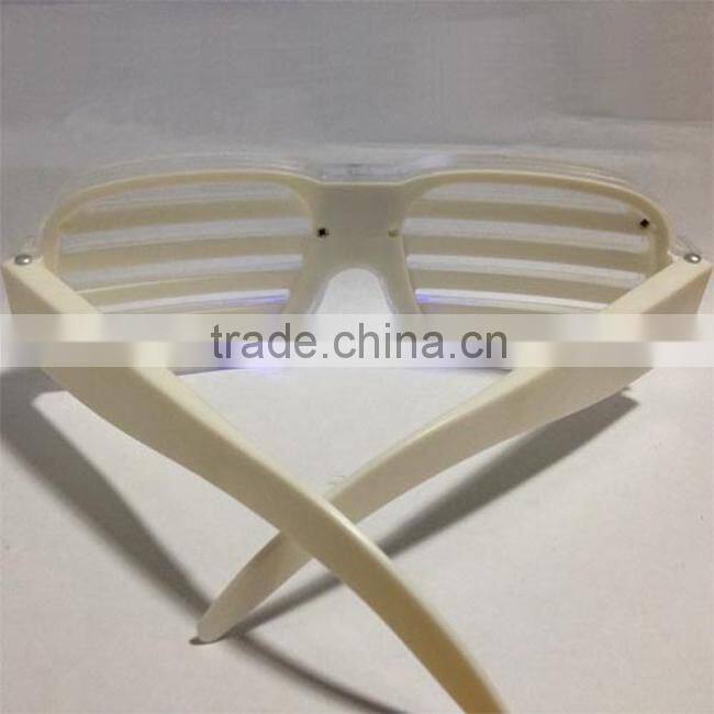 2016 wholesale colorful frame flash led party sunglasses