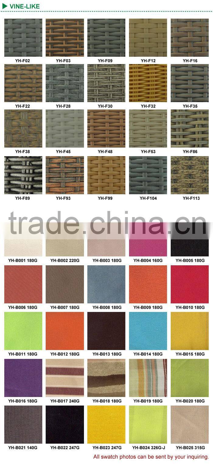 Waterproof rattan sofa set with cushion