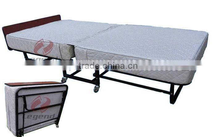 Adjustable Folding Extra Single Spring Bed for Hotel