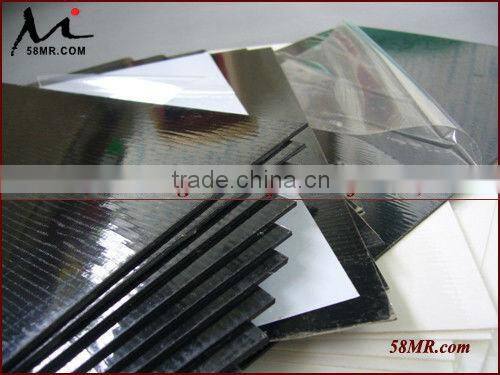 0.2MM-2.0MM Black and White Self-adhesive PVC for Photo Album Pages Sheets