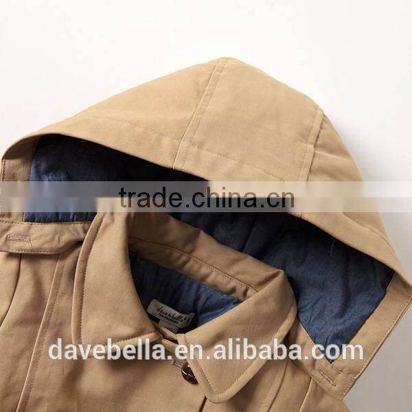 DB983 dave bella 2014 winter infant coat baby wadded jacket padded jacket outwear winter coat jacket boy winter coat