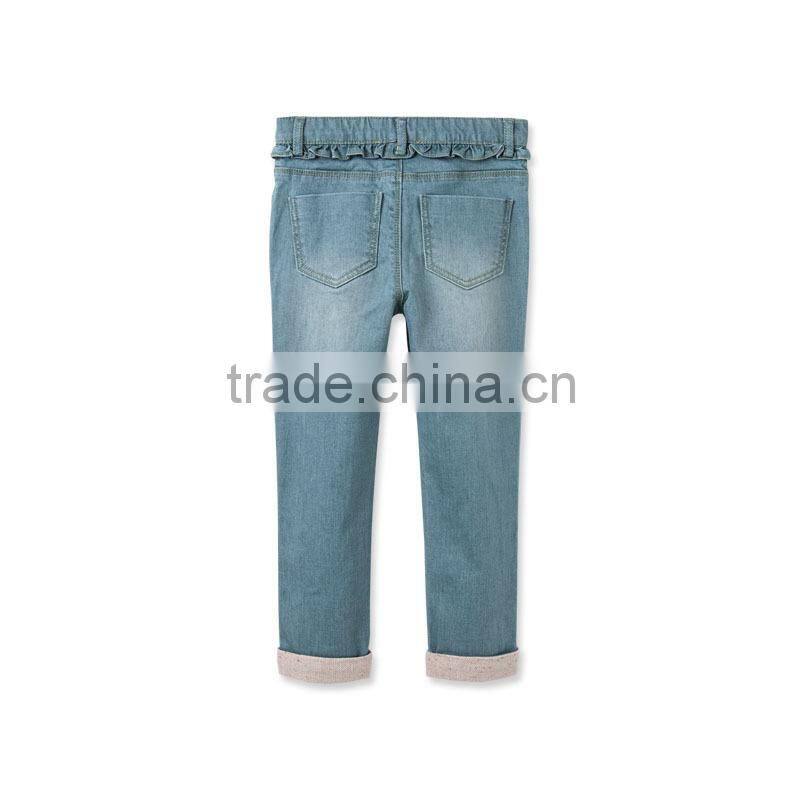 DK0039 dave bella 2015 autumn children's jeans kids trousers children's fashionable jeans child jeans boys pants girls pants