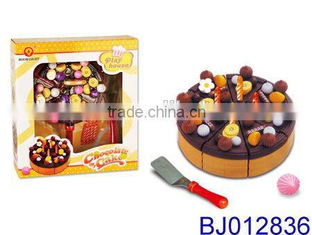 Lovely new plastic toy birthday cake model