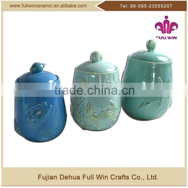 Wholesales Tableware Kitchen Dolomite Ceramic Cup With Lid
