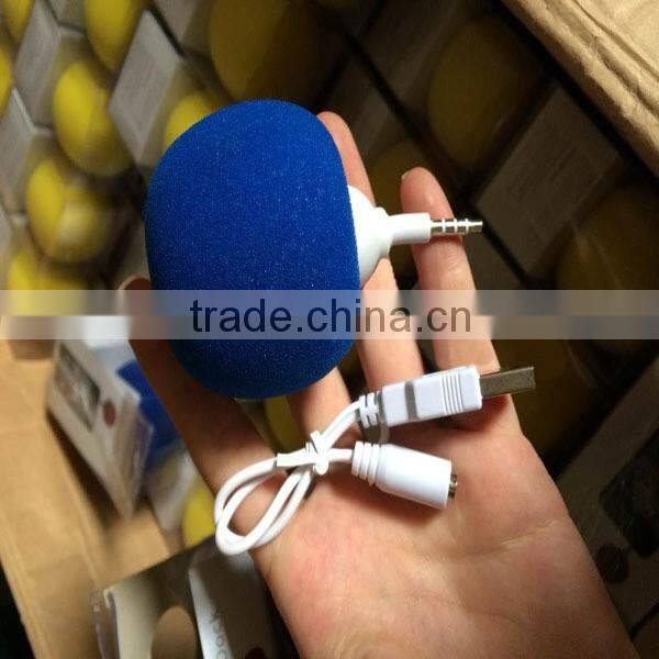 2016 new product mini balloon portable speaker