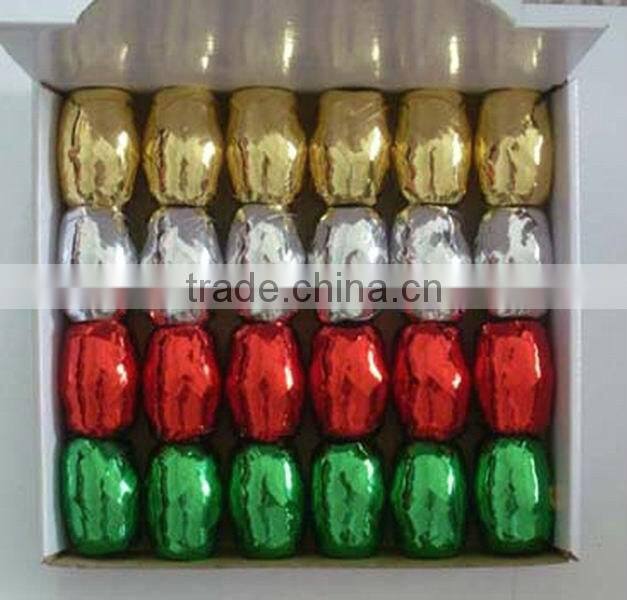 HOT SALE 5mm Shiny Metallic Polyethylene Christmas Gift Wrapping Curly Ribbon