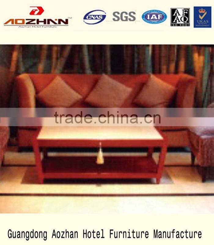 italian style comfortable teak wood living room fabric sofa set