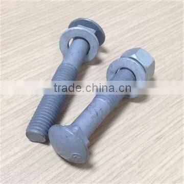 Good quality round head bolts DIN603 standard