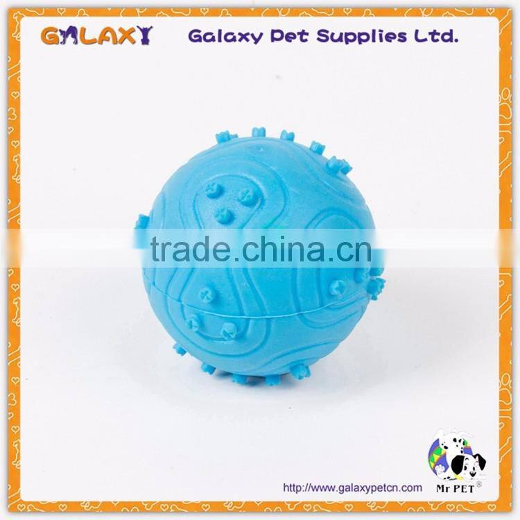 Customized design colorful soft pet training tennis ball for pet dog