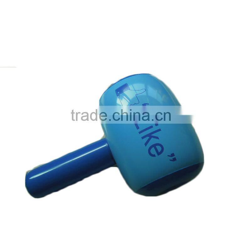 full print toy hammer inflatable wood mallet toy
