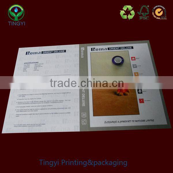 cardboard printed catalog