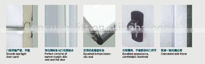 CKM200 Finger Protect Double Track High Quality garage door -- CE approved