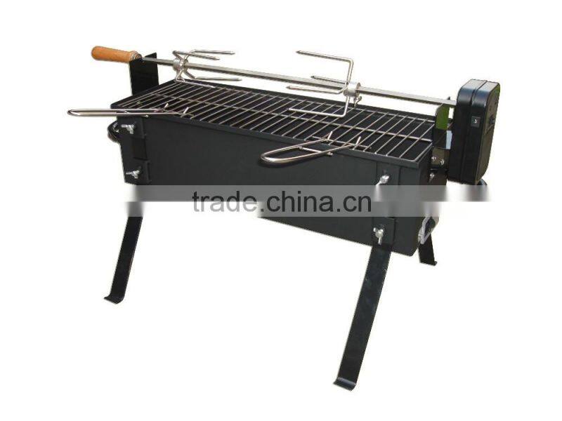 High quality Rotisserie motor BBQ Grill garden charcoal grill with motor