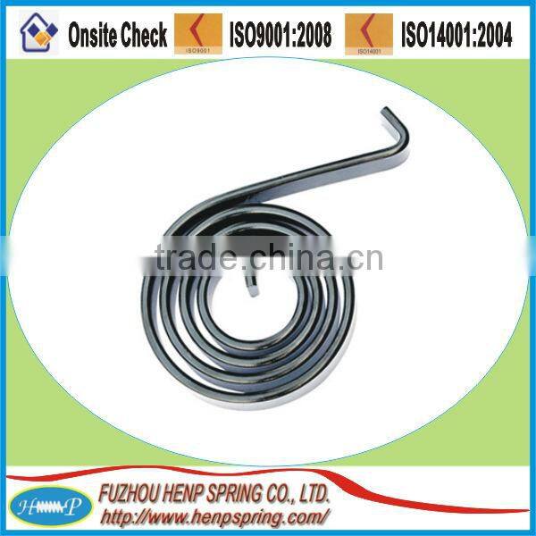 wire steel flat spiral spring