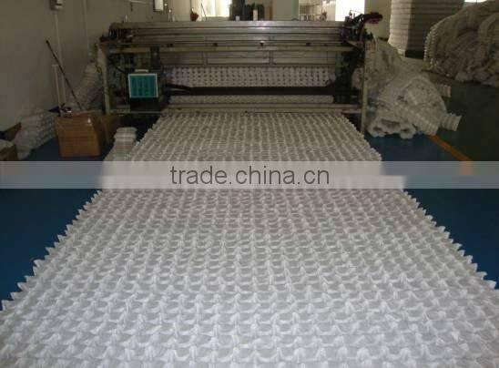 single pillow top with high grade knitting fabric hotel soft pillow top mattress