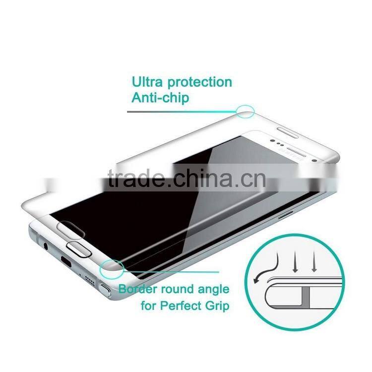 Factory Directly Wholesale Mobile Phone 3D Full Cover Tempered Glass Screen Protector For Samsung Note 7