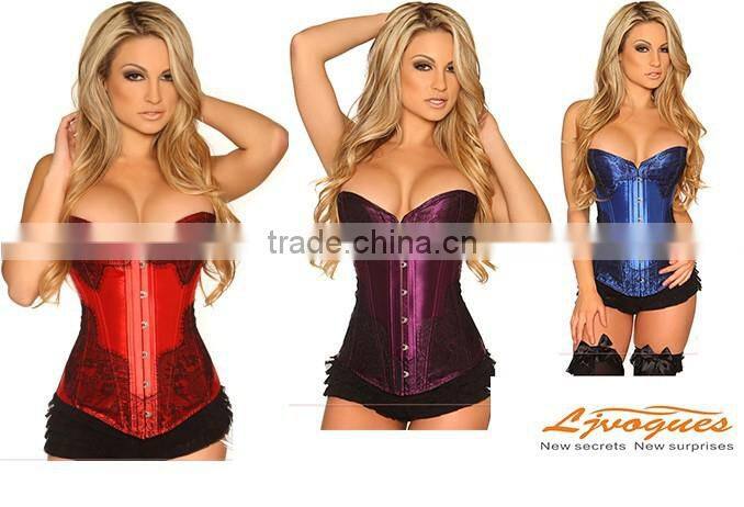 tight body shaper corset, Lady's Sexy Corset (618)