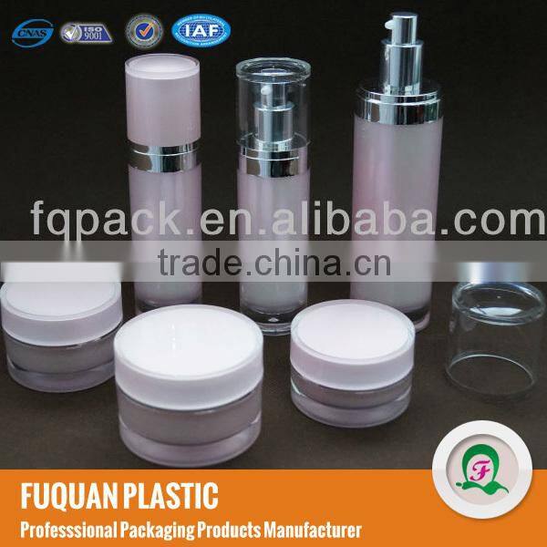Luxury unique acrylic cosmetic cream bottles