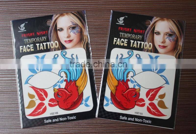 2016 best seller eco-friendly high quality product range for face sticker