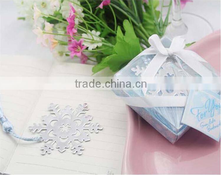 Snowflake bookmark metal bookmarks
