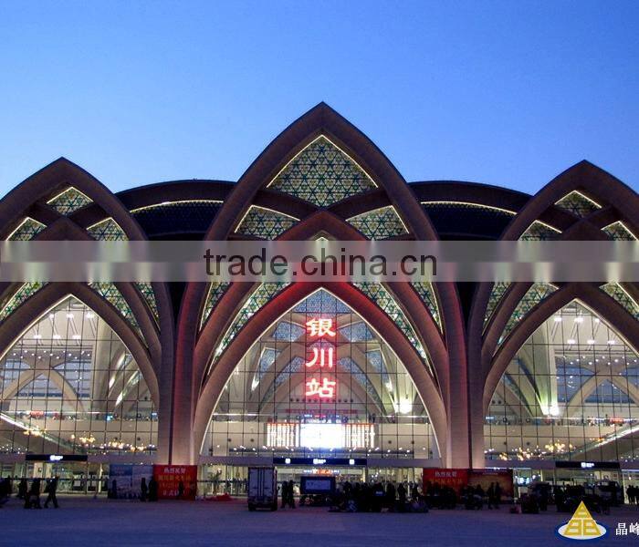 Silkscreen printing glass, special matched ink decorative glass, ceramic fritted glass facade, laminated safety glass