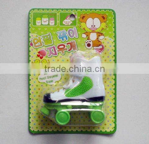 3D Shoe Sharpener with Eraser