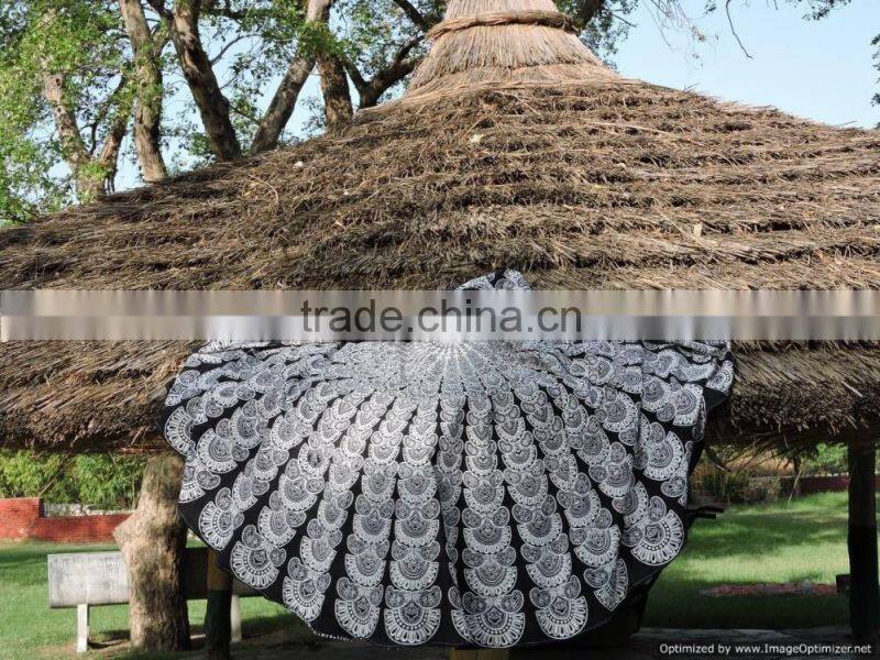 Mandala Round Roundie Yoga Mat Beach Throw Bohemian Roundie Hippie Mandala Round Throw Beach Roundie Tapestry Beach Roundie Art