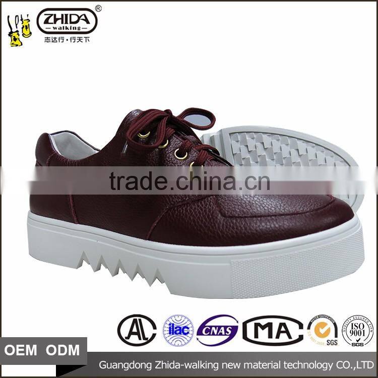 Wholesale Size 35- 39 ladies Shoes Rubber material casual women sole for shoe making