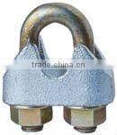US type glav. malleable wire rope clips