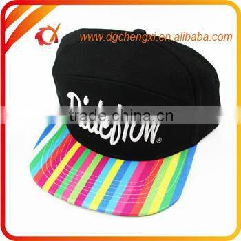 High class promotional baseball cap with embroidery logo