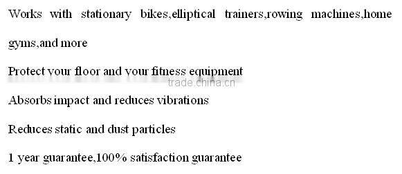 PVC foam mat for treadmill
