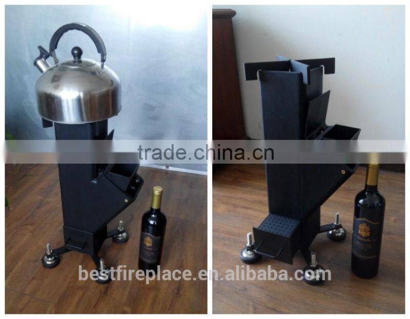 Rocket Stove Pellet Stove
