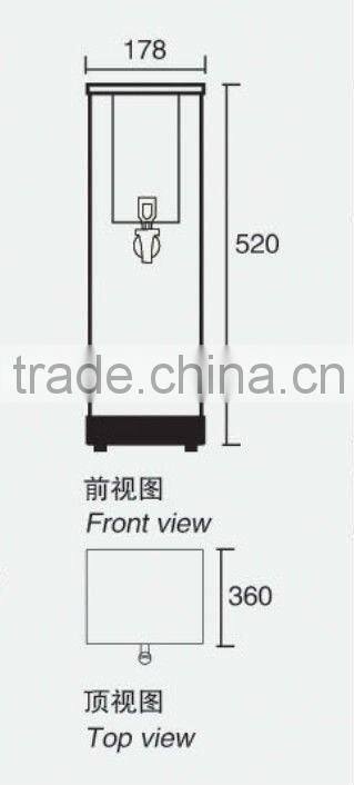 super thickness bar series table water dispenser
