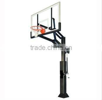 removable Basketball Stand With Glass Basketball Backboard