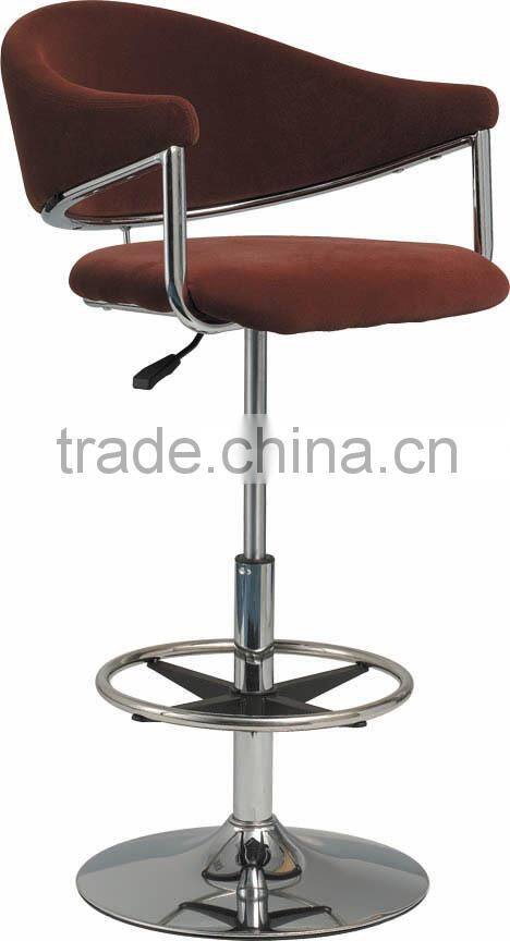 customise color wine lint red Flannelette bar chair bar stool B17-R12