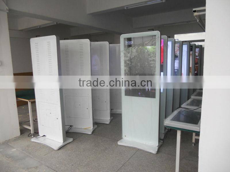 47" inch ground standing rotatable LED monitor digital advertising player