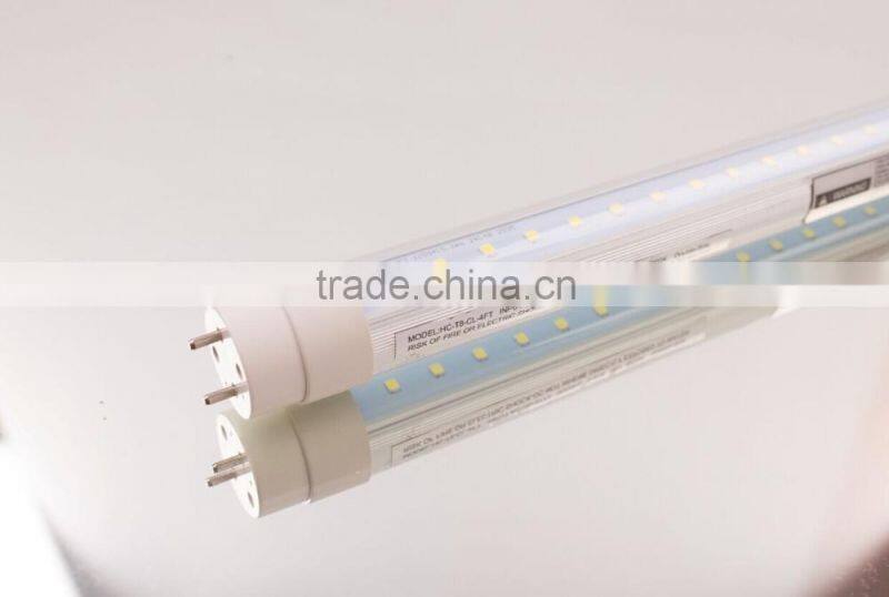 2016 tube led circular fluorescent tube freezer light double side led cooler light