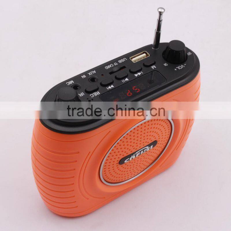HOT 2015 MINI portable loudspeaker and speark with USB TF FMradio