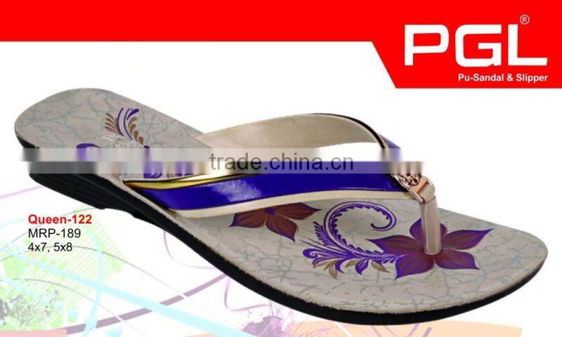 Dubai Slipper pu slipper Women slipper Ladies Sandal shoes Indian manudacturer