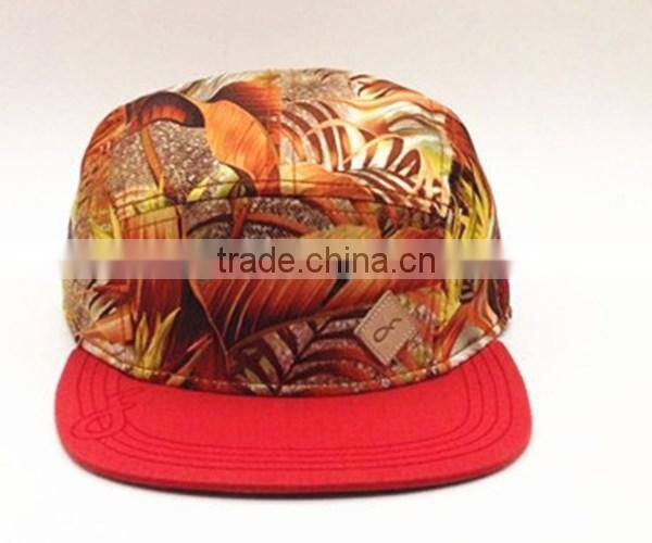 Low Price New Coming Camper Snapback Cap Wholesale Corduroy 5 Panel Camper Hat