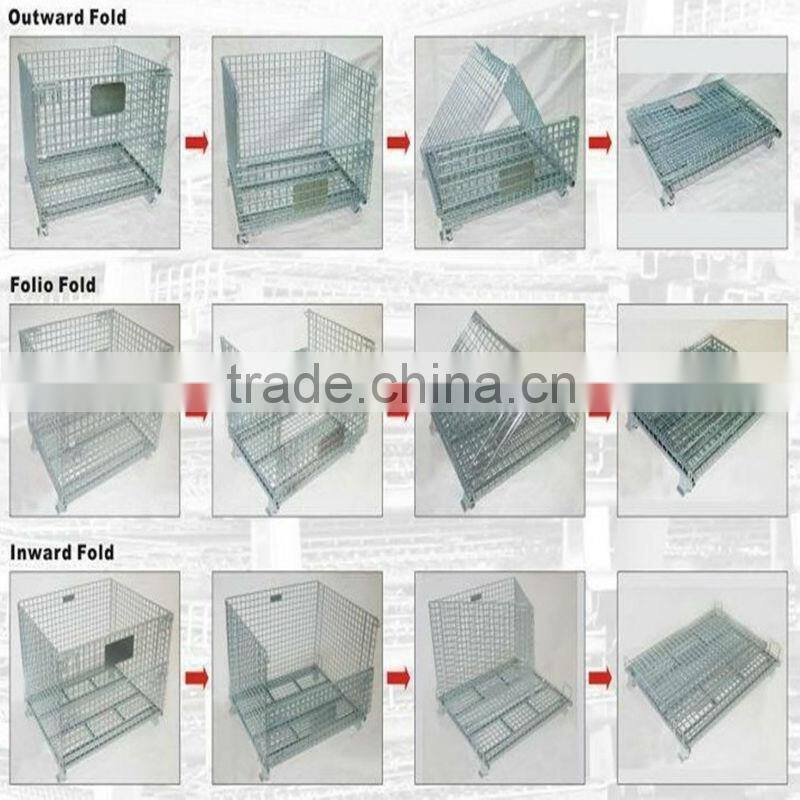 Wire mesh security cage